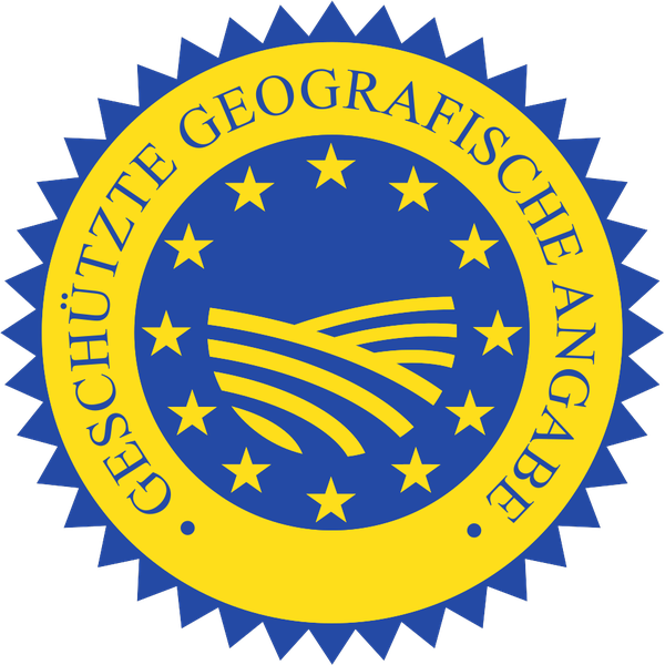 Unionszeichen der Europäischen Union für eine geschützte geografische Angabe